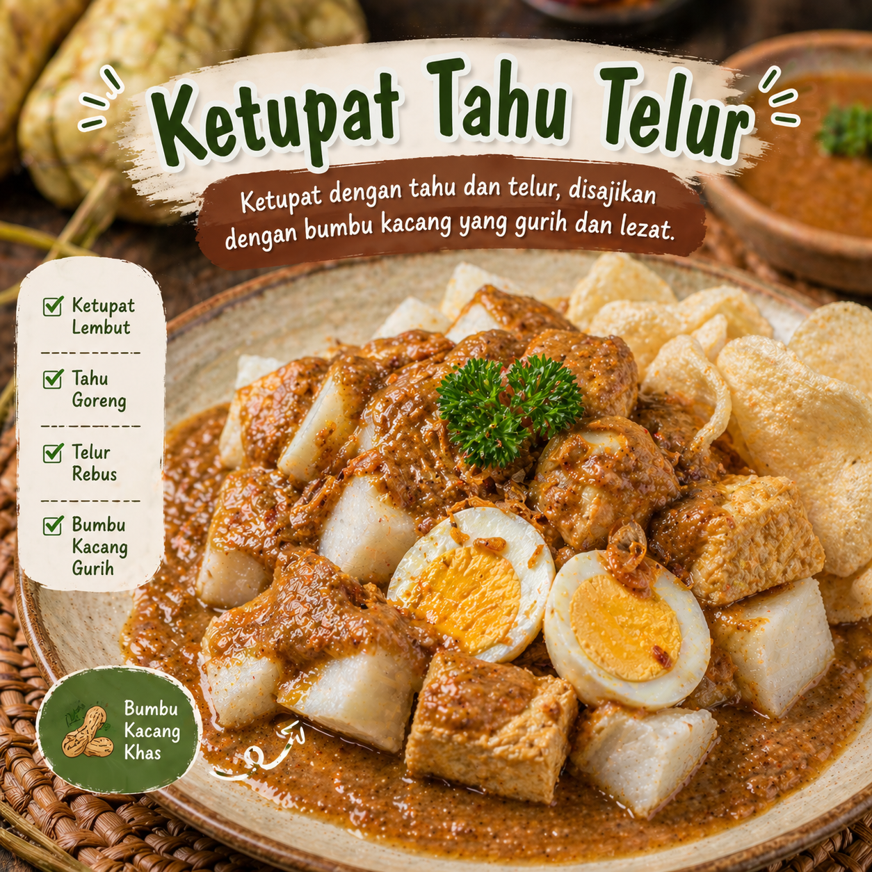 Ketupat Tahu Telur Kedai Tiga Nyonya